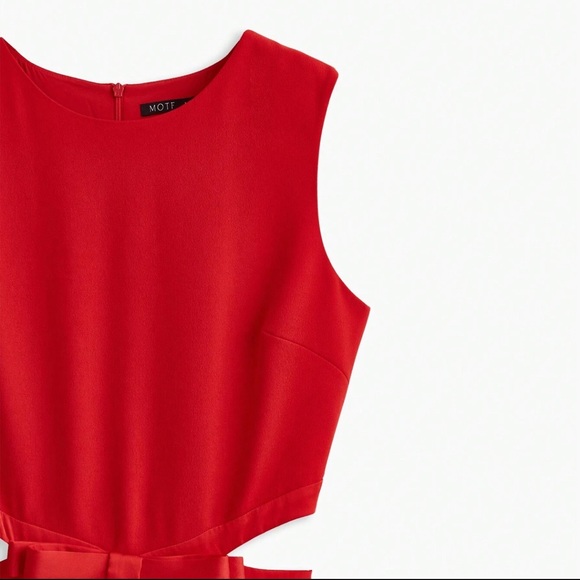 MOTF PREMIUM CUTOUT BOW DETAIL DRESS - Picture 4 of 6
